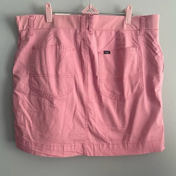 Lee Pink Mid-Rise Skort NWT SIZE 16 - Picture 2 of 7